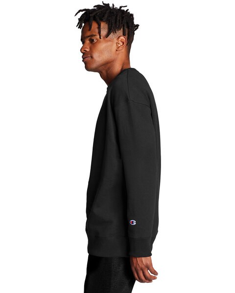 Champion S600 - Eco Crewneck Sweatshirt - Black | Wordans USA