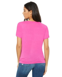 Bella+Canvas 8815 - Ladies' Flowy V-Neck Drop-Sleeve Tee