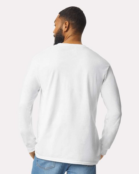 Gildan Ultra Cotton T-Shirt With Pocket – Super Soft 100% Cotton, Medium Orange