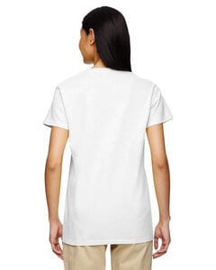 Gildan 5V00L - Camiseta de Algodón Pesado con Cuello en V para Mujer