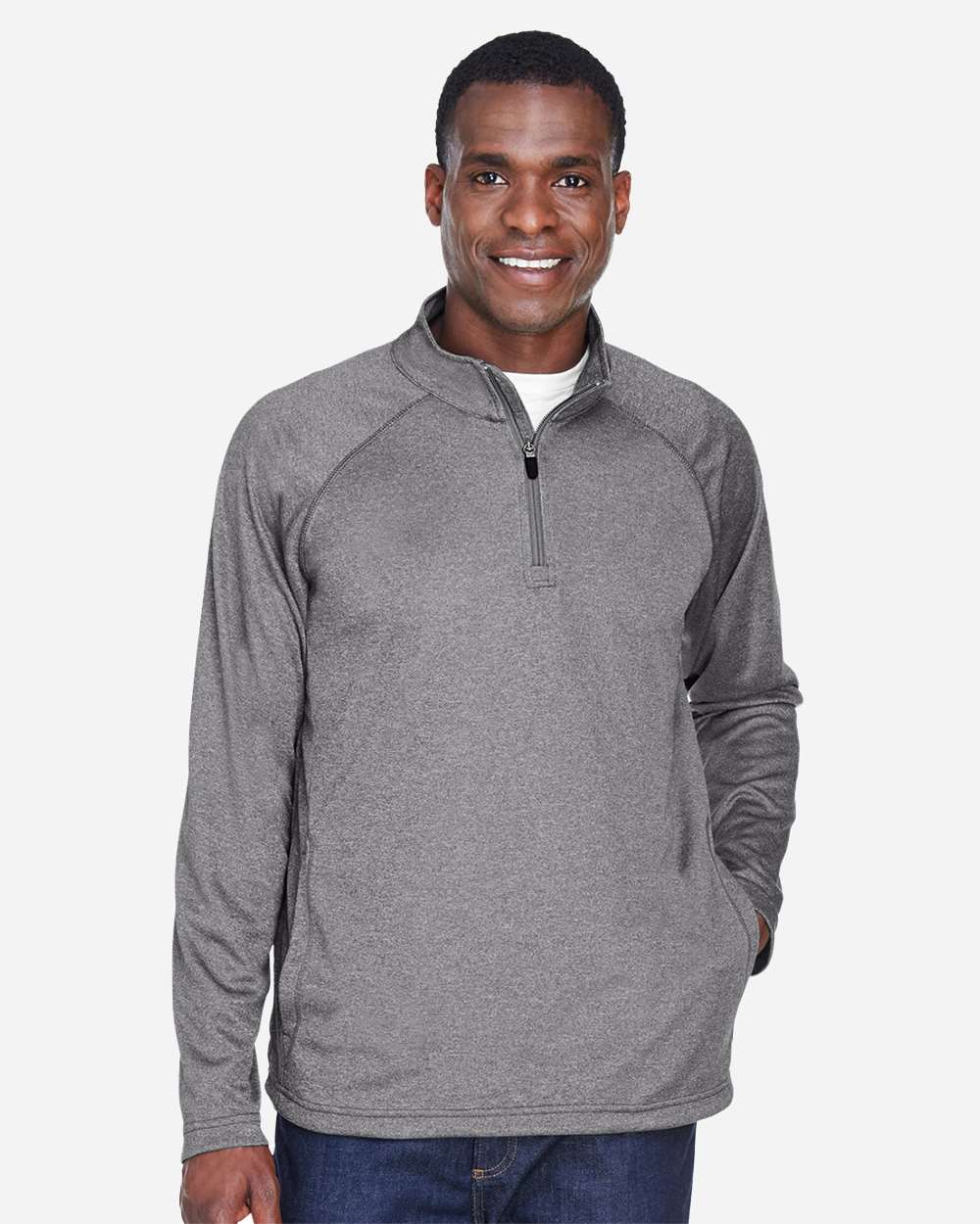 Devon & Jones DG440 - Men's Stretch Tech-Shell® Compass Quarter