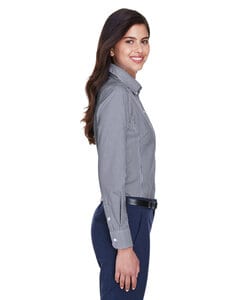 Devon & Jones D640W - Ladies Crown Collection Gingham Check