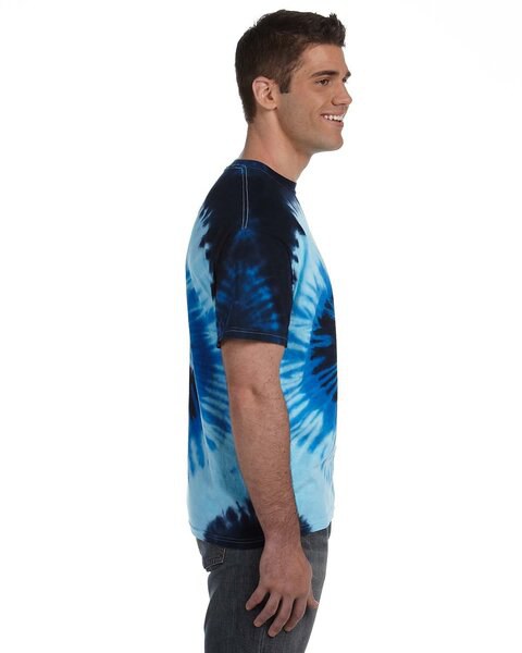 Colortone T1001 - Multi Color Tie Dye Adult Tee - Blue Ocean
