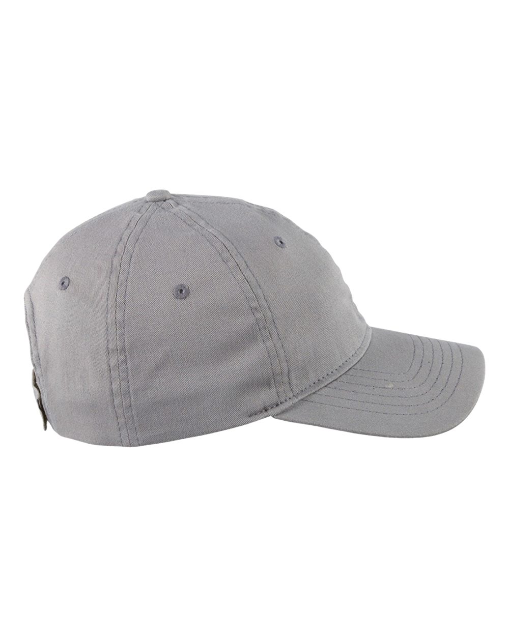Big Accessories BX880 - 6-Panel Twill Unstructured Cap - White
