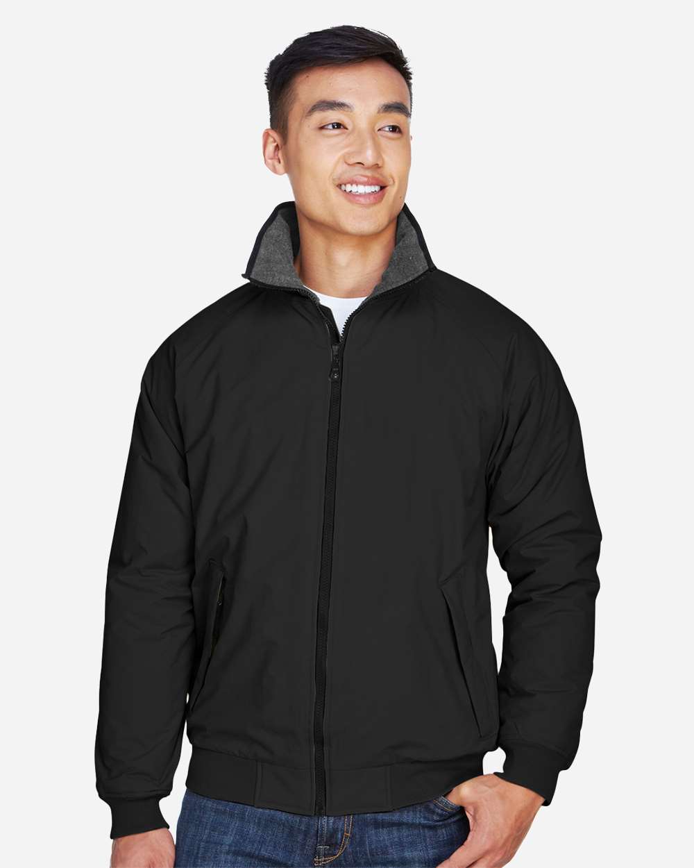 Devon & Jones D700 - Men's Three-Season Classic Jacket - Black