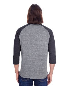 Threadfast 302G - Unisex Triblend 3/4-Sleeve Raglan