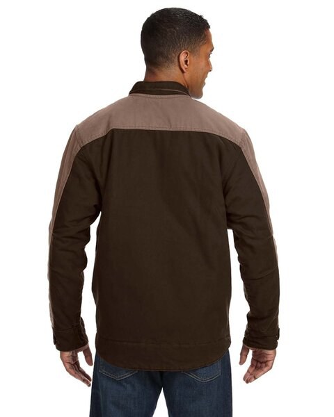 DRI DUCK 5089 - Horizon Two-Tone Cotton Canvas Jacket - Tobaco/Fld