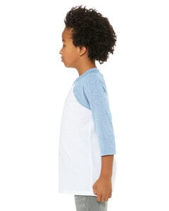 BELLA+CANVAS B3200Y - Youth 3/4 Sleeve Baseball Tee