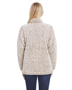 J. America JA8451 - Ladies' Epic Sherpa 1/4 Zip