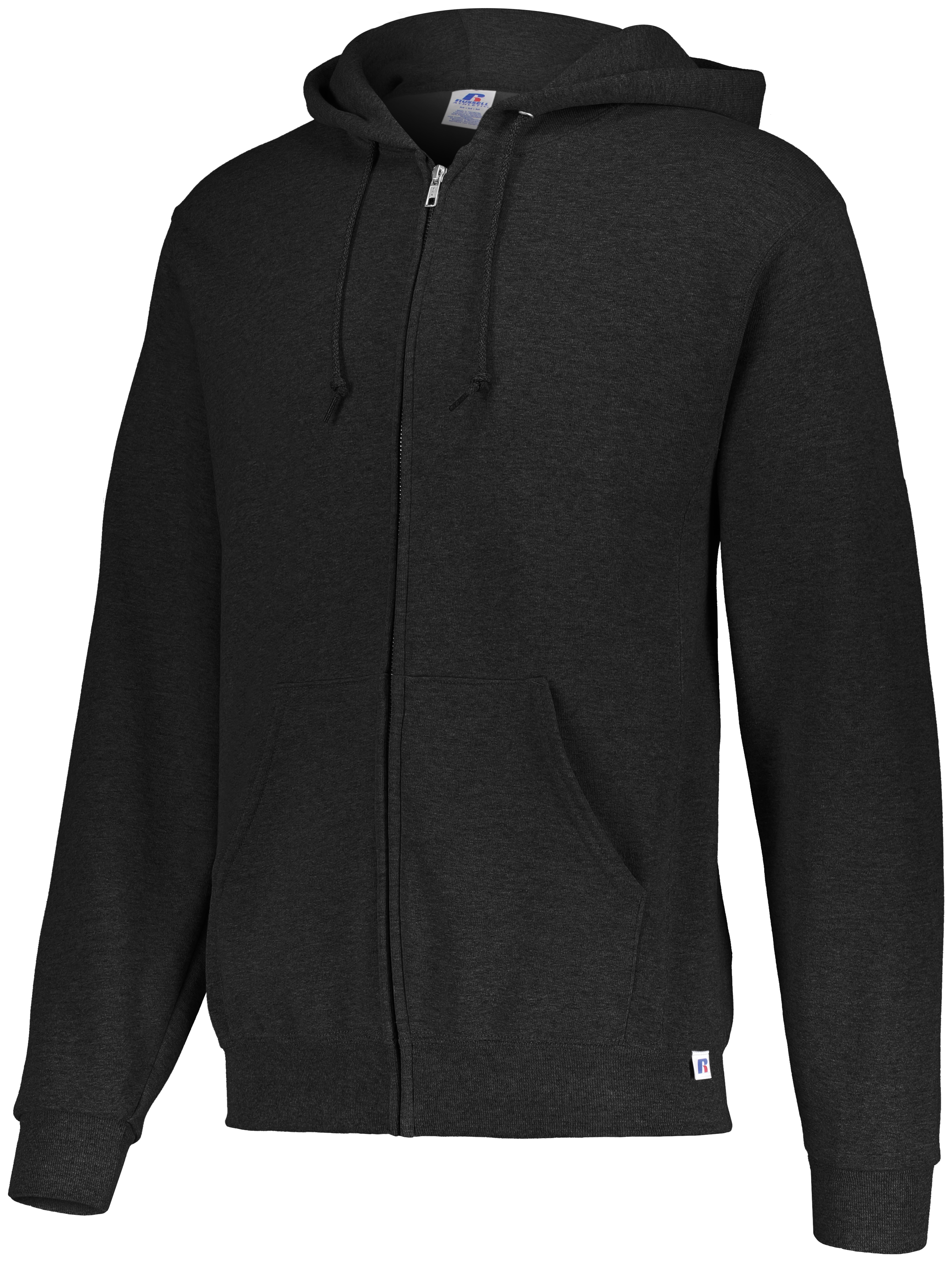 Russell 697HBM - Dri Power Fleece Full Zip Hoodie - Black