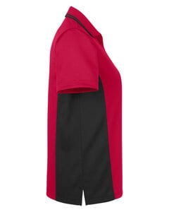 Harriton M386W - Ladies Flash Snag Protection Plus IL Colorblock Polo