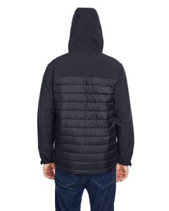 Dri Duck 5324 - Men's Pinnacle Puffer Body Softshell Hooded Jacket