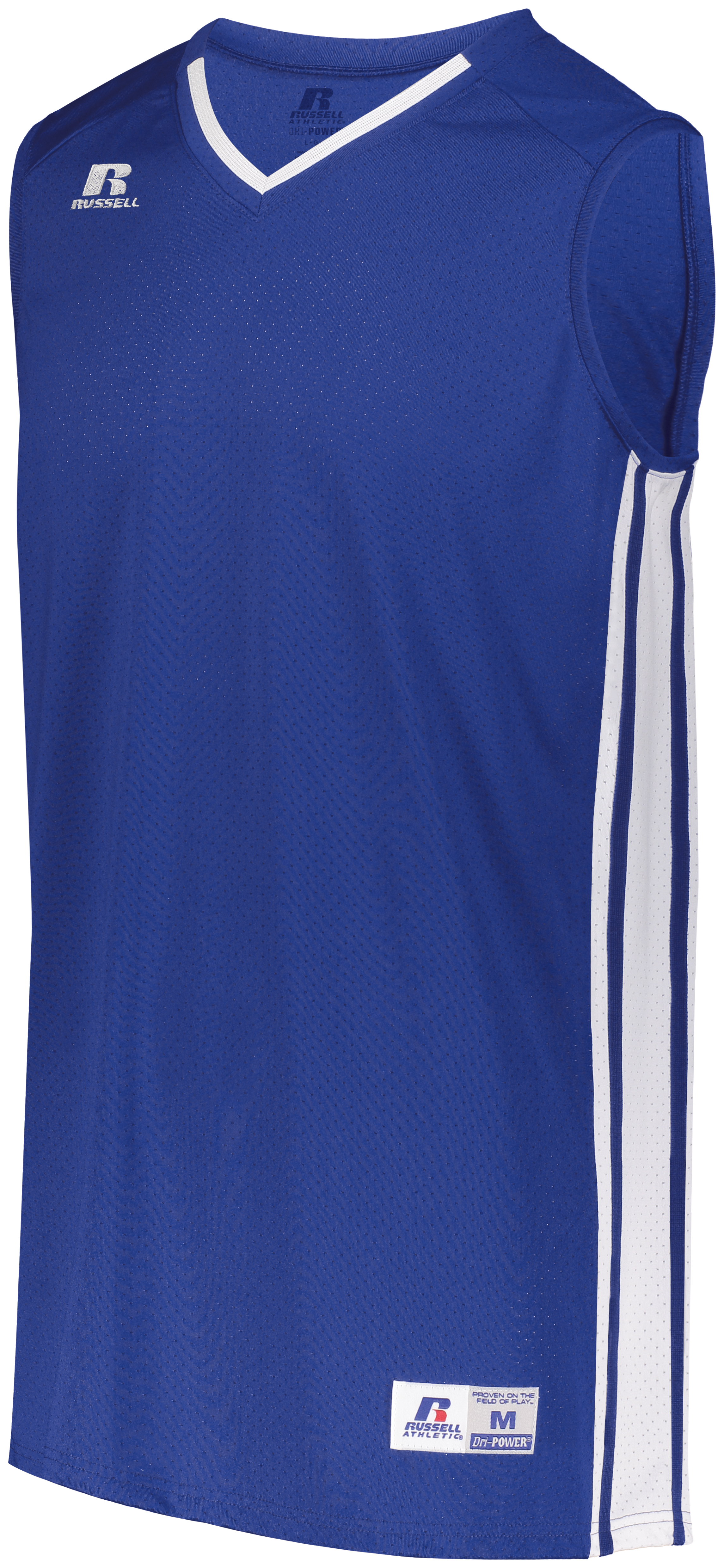 Russell 4B1VTM - Legacy Basketball Jersey - Royal/White | Wordans USA