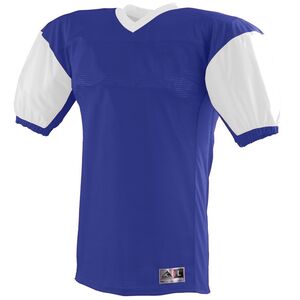 Augusta Sportswear 9540 - Red Zone Jersey Púrpura/Blanco