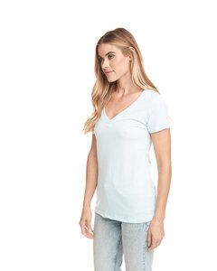 Next Level Apparel 6640 - Ladies CVC Deep V-Neck T-Shirt