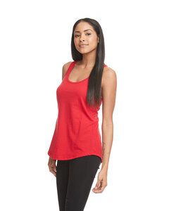 Next Level Apparel 6338 - Ladies Gathered Racerback Tank