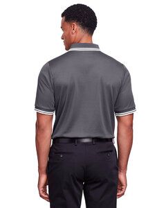 Devon & Jones DG20C - Men's CrownLux Performance Plaited Tipped Polo