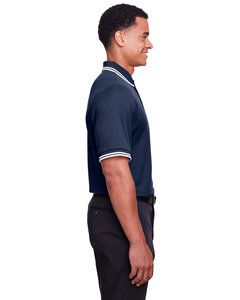 Devon & Jones DG20C - Men's CrownLux Performance Plaited Tipped Polo