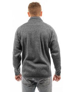 Burnside B3901 - Men's Sweater Knit Jacket