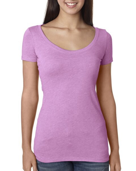 Next Level Apparel 6730 - Ladies Triblend Scoop