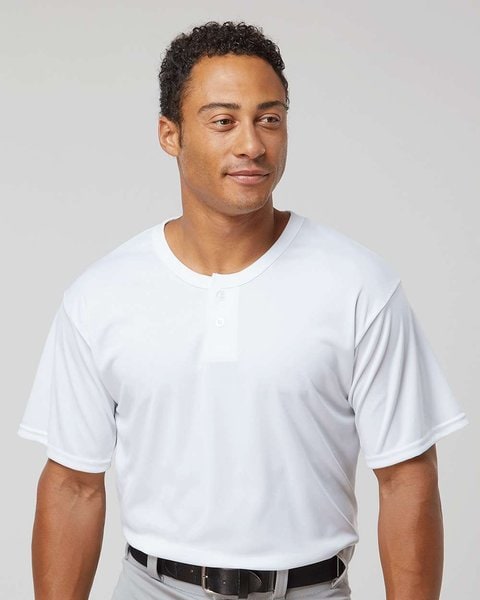 Alleson Athletic 7930 - Men's B-Core Placket Jersey