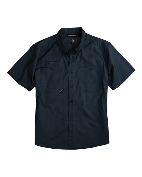 DRI DUCK 4451 - Camisa de manga corta Craftsman Woven para hombre