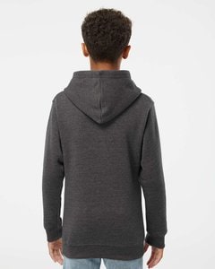 J. America 8880 - Youth Triblend Fleece Hooded Sweatshirt