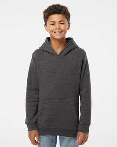 J. America 8880 - Youth Triblend Fleece Hooded Sweatshirt
