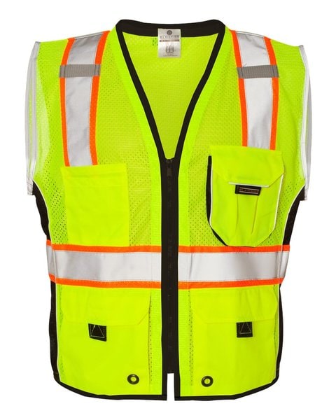 Kishigo 1513-1514 - Chaleco unisex Premium Black Series® Heavy-Duty