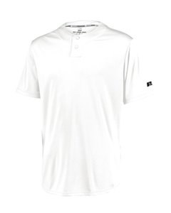 Russell Athletic 3R7X2B - Youth Performance Two-Button Solid Jersey