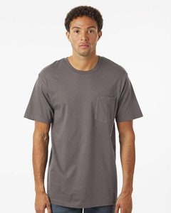 SoftShirts 210 - Camiseta de bolsillo clásica unisex