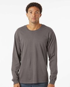 SoftShirts 220 - Camiseta unisex clásica de manga larga