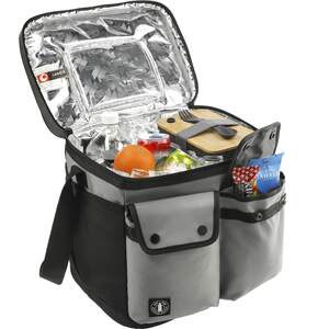 Arctic Zone 3860-78 - Repreve 24 Can Double Pocket Cooler