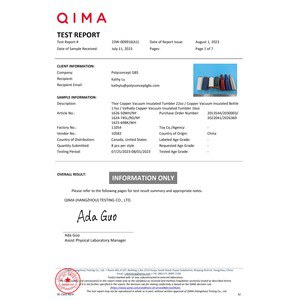 Botella de cobre aislada al vacío 17oz - PCNA 1624-74