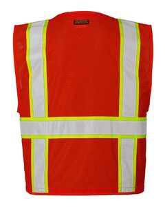 Kishigo B100-111 - EV Series® Enhanced Visibility Multi-Pocket Mesh Vest
