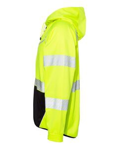 Kishigo JS150 - Sudadera con capucha y cremallera completa Premium Black Series