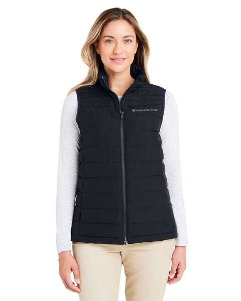vineyard vines O001806 - Chaleco Mountain Weekend Puffer para mujer