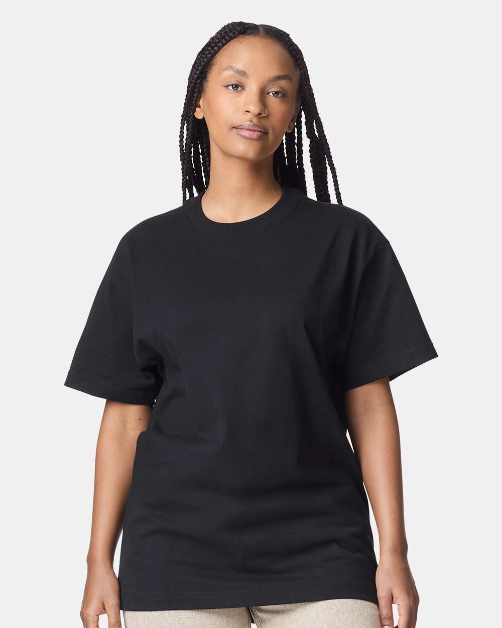American Apparel 9001 - Unisex Super Heavyweight Tee - Black