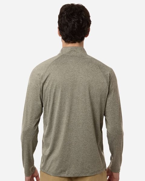 HUK H1200715 - Men's Airweight Heather Quarter-Zip Pullover