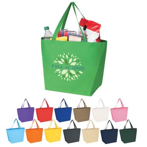 Wordans Promo 3333 - Non-Woven Budget Shopper Tote Bag