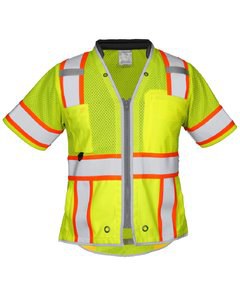 Kishigo 1822 - Chaleco de mujer Premium Brilliant Series® Clase 3