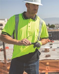 Kishigo 9220 - Polo unisex Premium Black Series® de alto rendimiento