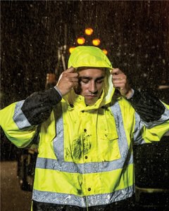 Kishigo RWJ102-103 - Chaqueta impermeable unisex Storm Cover