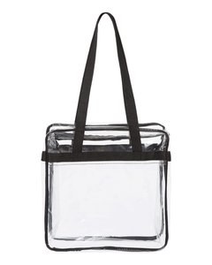 OAD OAD5005 - Bolso transparente con cremallera OAD