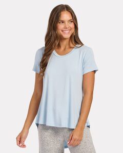 Boxercraft BW2105 - Camiseta de mujer con cuello redondo de bambú