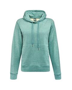 J. America 8742 - Sudadera con capucha Electric Fleece de mujer