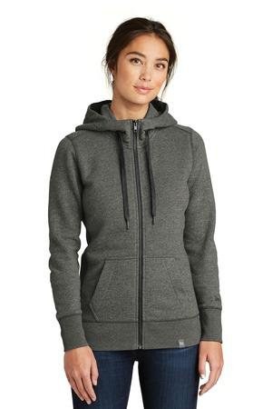 New Era LNEA502 - Women's French Terry Full-Zip Hoodie. LNEA502
