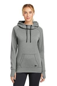 New Era LNEA510 - Women's Tri-Blend Fleece Pullover Hoodie. LNEA510