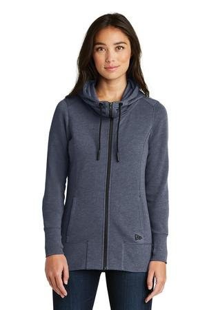 New Era LNEA511 - Women's Tri-Blend Fleece Full-Zip Hoodie. LNEA511