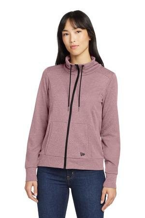 New Era LNEA530 - Women's Performance Terry Full-Zip Cowl LNEA530